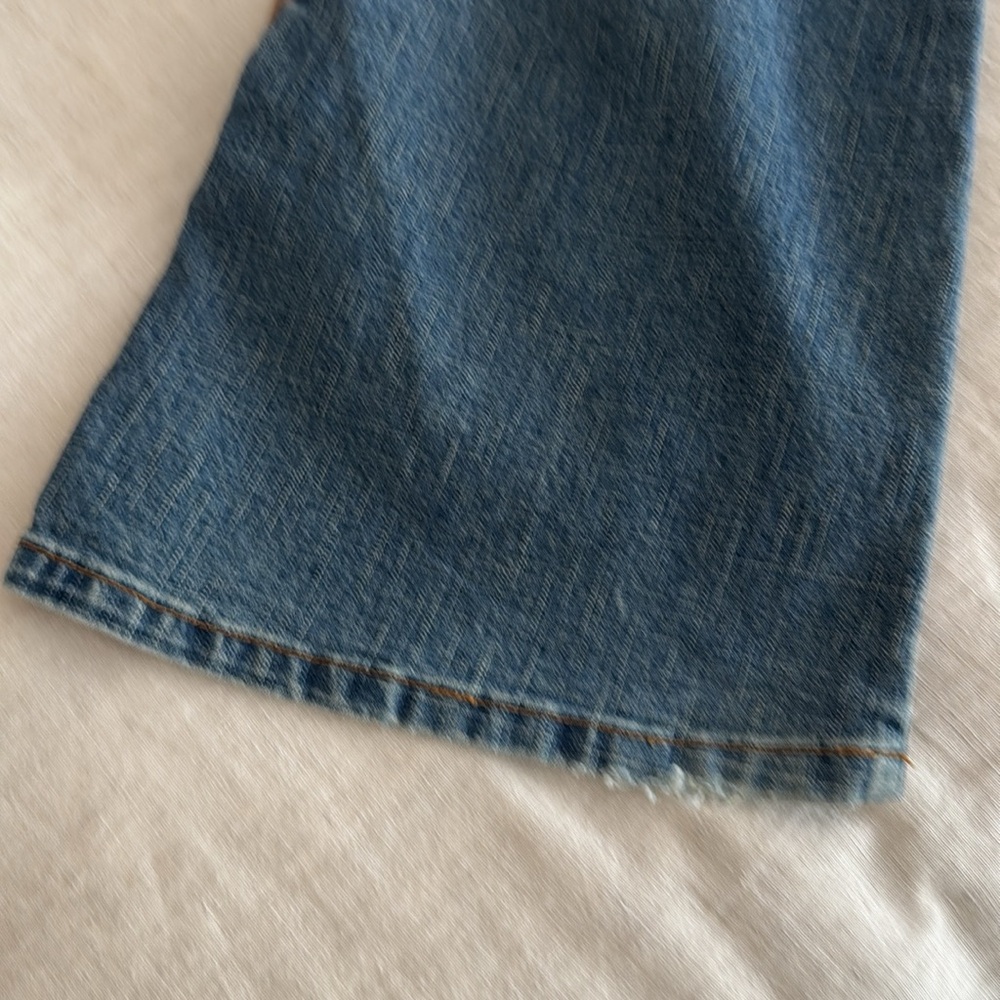 Vintage Patchwork Denim corduroy Jeans - Picture 8 of 9